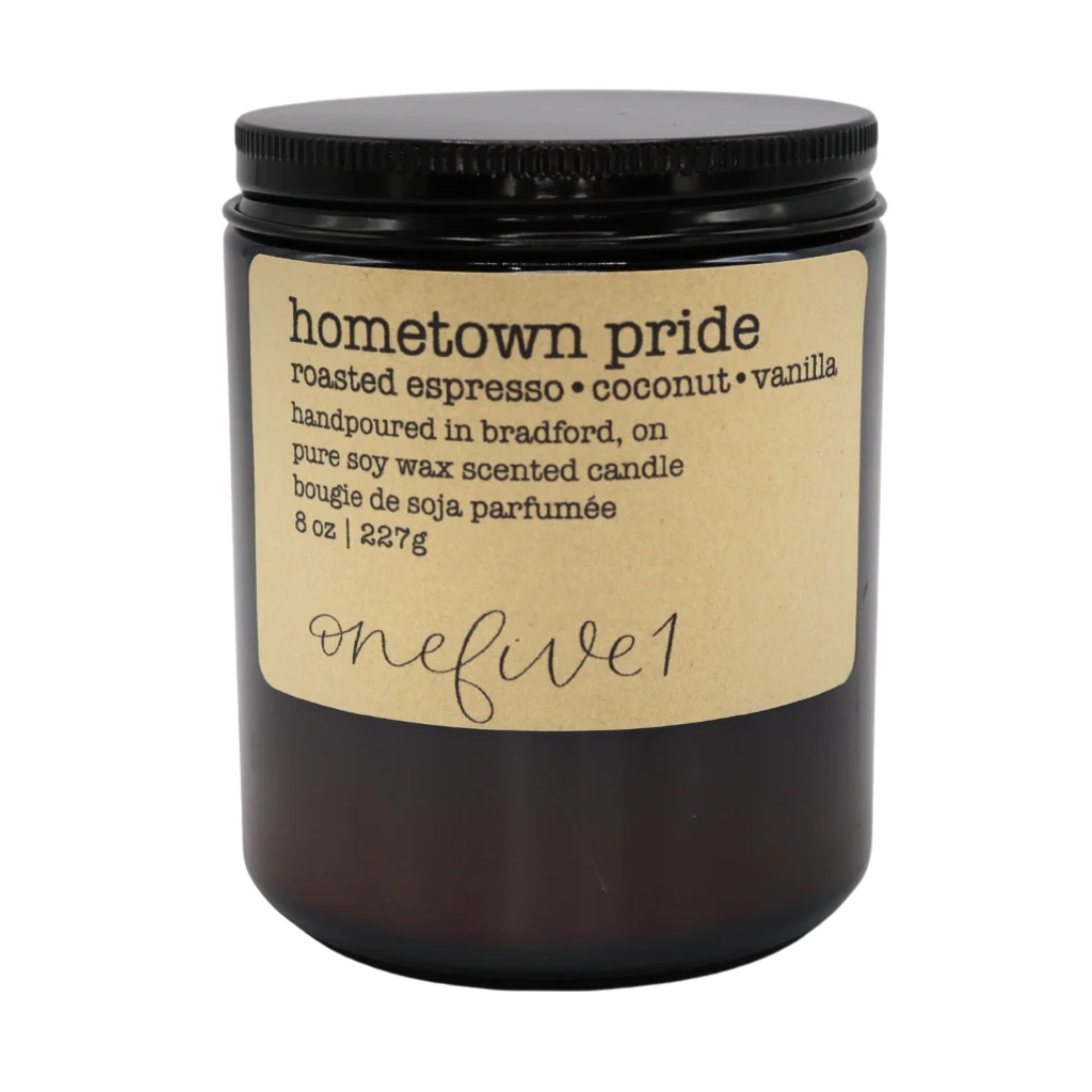 Hometown pride soy candle onefive1