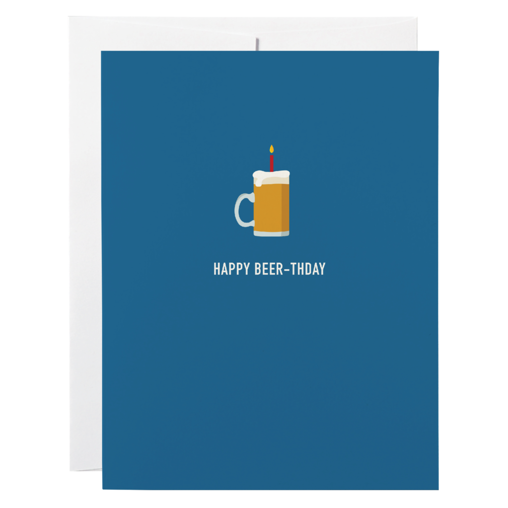 Card - Happy Beer-thday