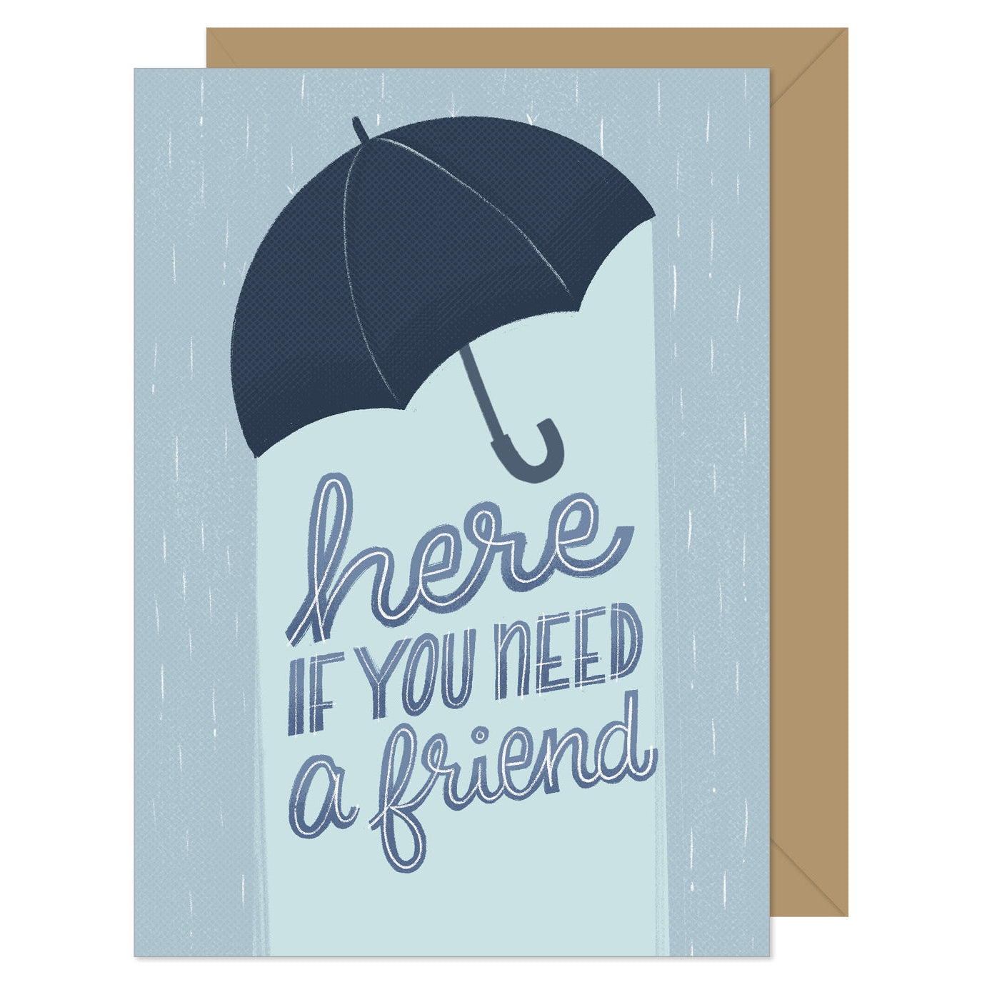 Card - Here if you need a friend
