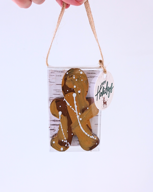 PRE-ORDER ONLY Crunchy Gingerbread Man (Ornament Box)