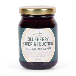 Blueberry Cider Reduction Lupin