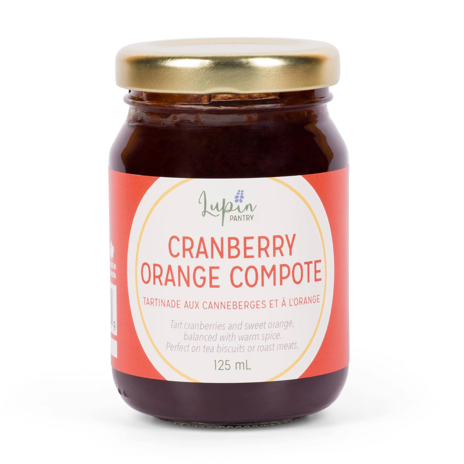 Cranberry Orange Compote Lupin