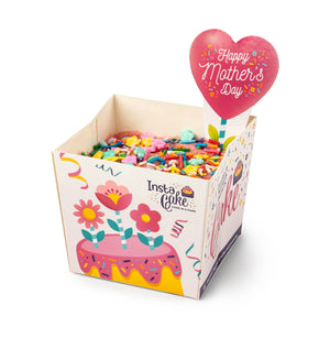 Mother's Day Cake Card - Lemon w/ Raspberry Frosting