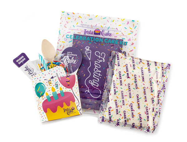 Celebration Cake Kit - Double Chocolate - Cheerfetti Gift Co.