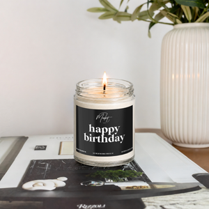 Soy Candle - Happy Birthday