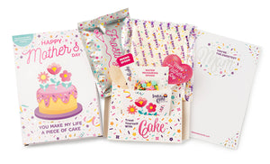 Mother's Day Cake Card - Lemon w/ Raspberry Frosting