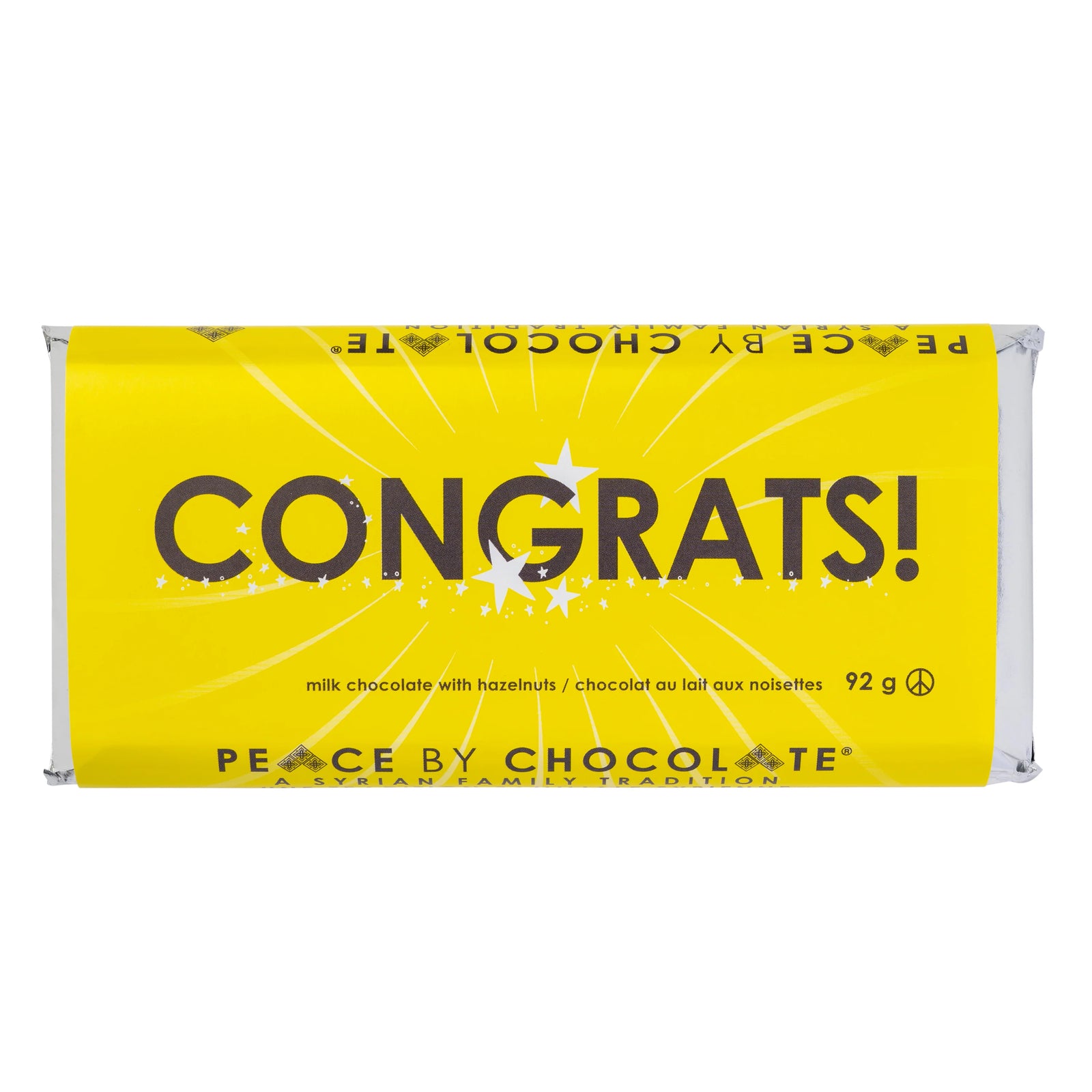 Peace by Chocolate Congrats Chocolate Bar