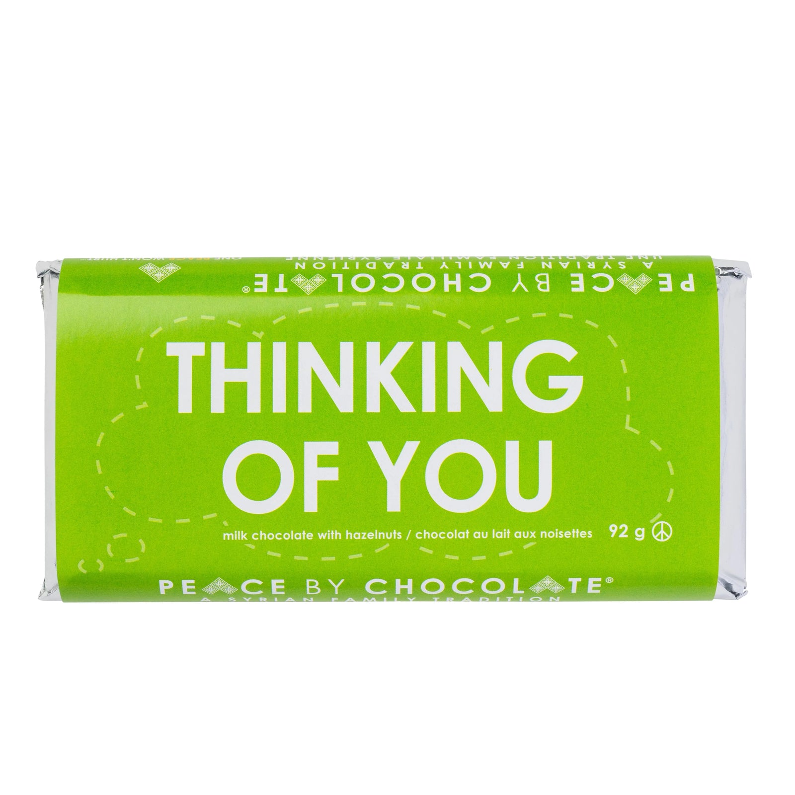 Peace by Chocolate Thinking of You chocolate bar