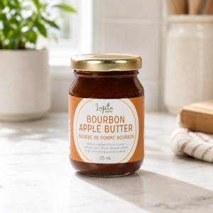 Bourbon Apple Butter Lupin on counter