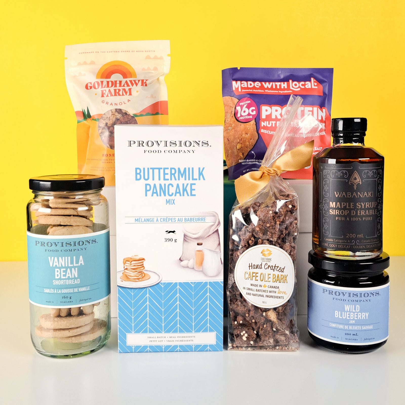 Breakfast & Beyond Canadian Gourmet Gift Basket Cheerfetti