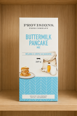 Buttermilk Pancake Mix Provisions on pantry shelf