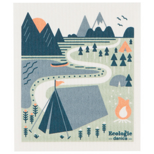Camp Life Swedish dishcloth ecologie