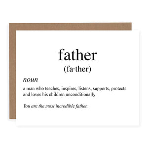 Card - Father definition