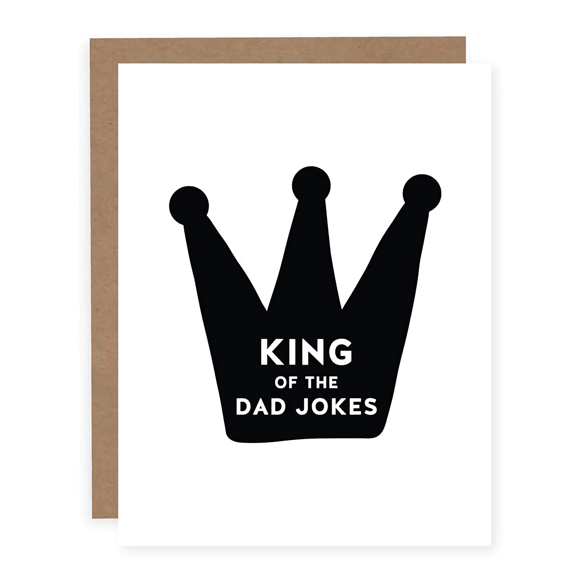 Card - King of dad jokes