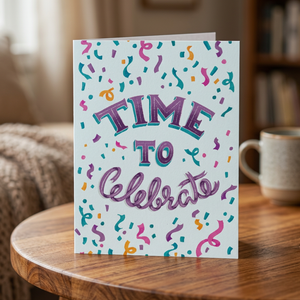 Card - Time to Celebrate