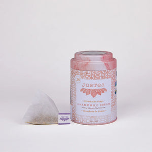 Justea Chamomile Dream bagged tea