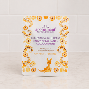 Two-pack postpartum bath herbs