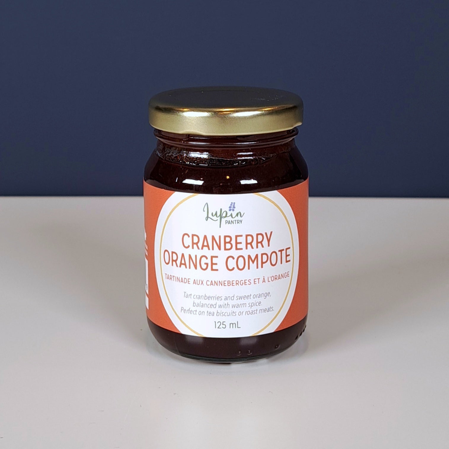 Cranberry orange compote