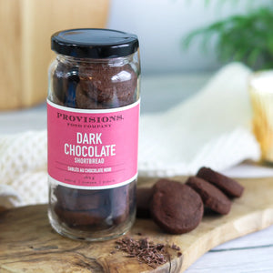 provisions dark chocolate shortbread lifestyle image
