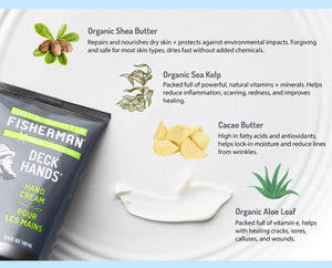 Nova Scotia Fisherman Deck Hands Hand Cream ingredients