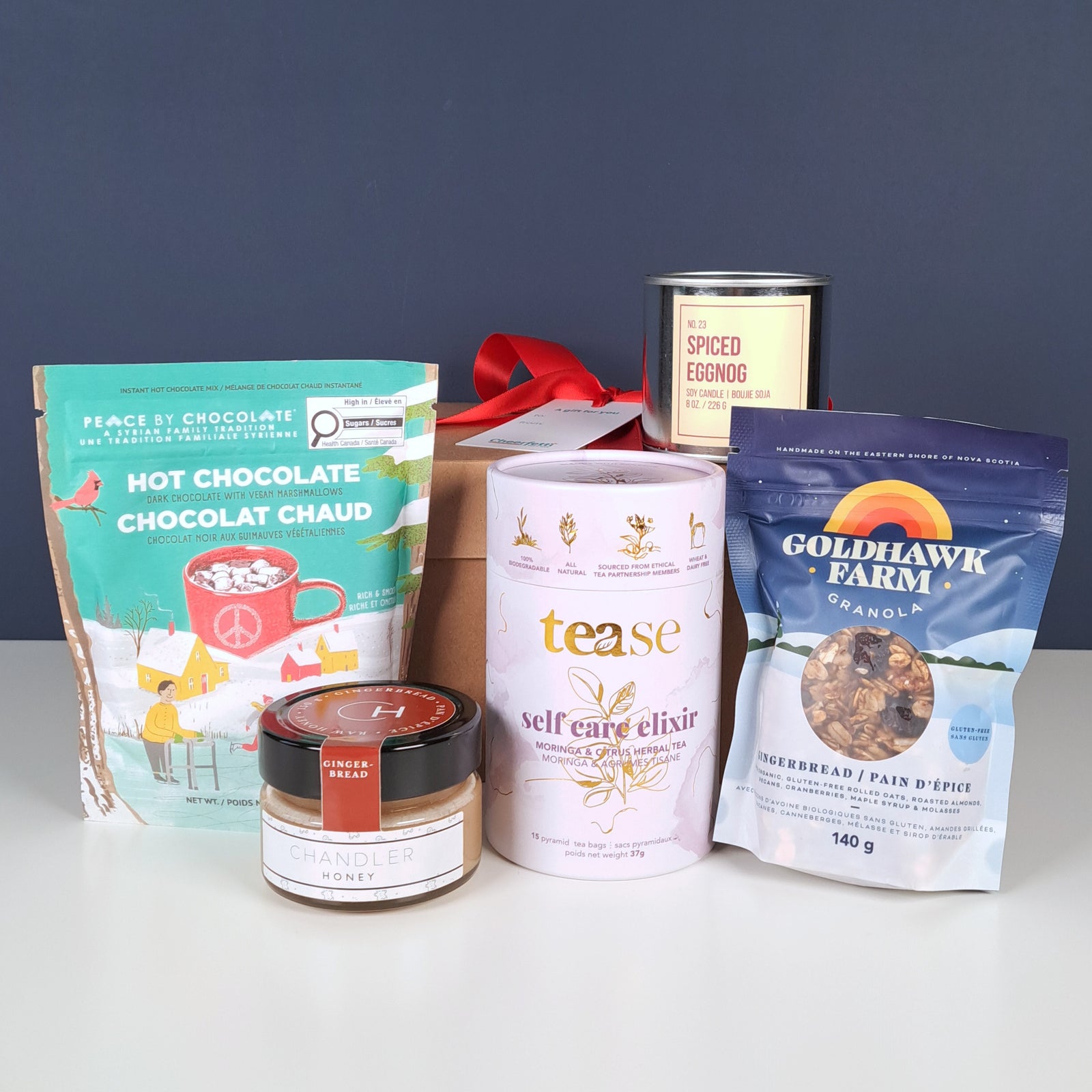 Gingerbread House Christmas Gift Box