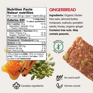 Gingerbread | Real Food Bar