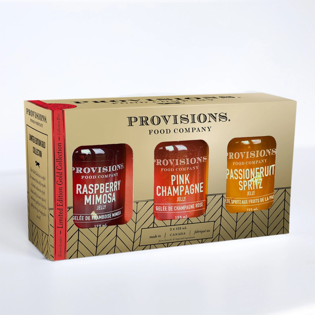 Provision Jelly Trio Holiday Gold Edition