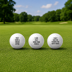 Golf Balls for Fucking Pros on golf course