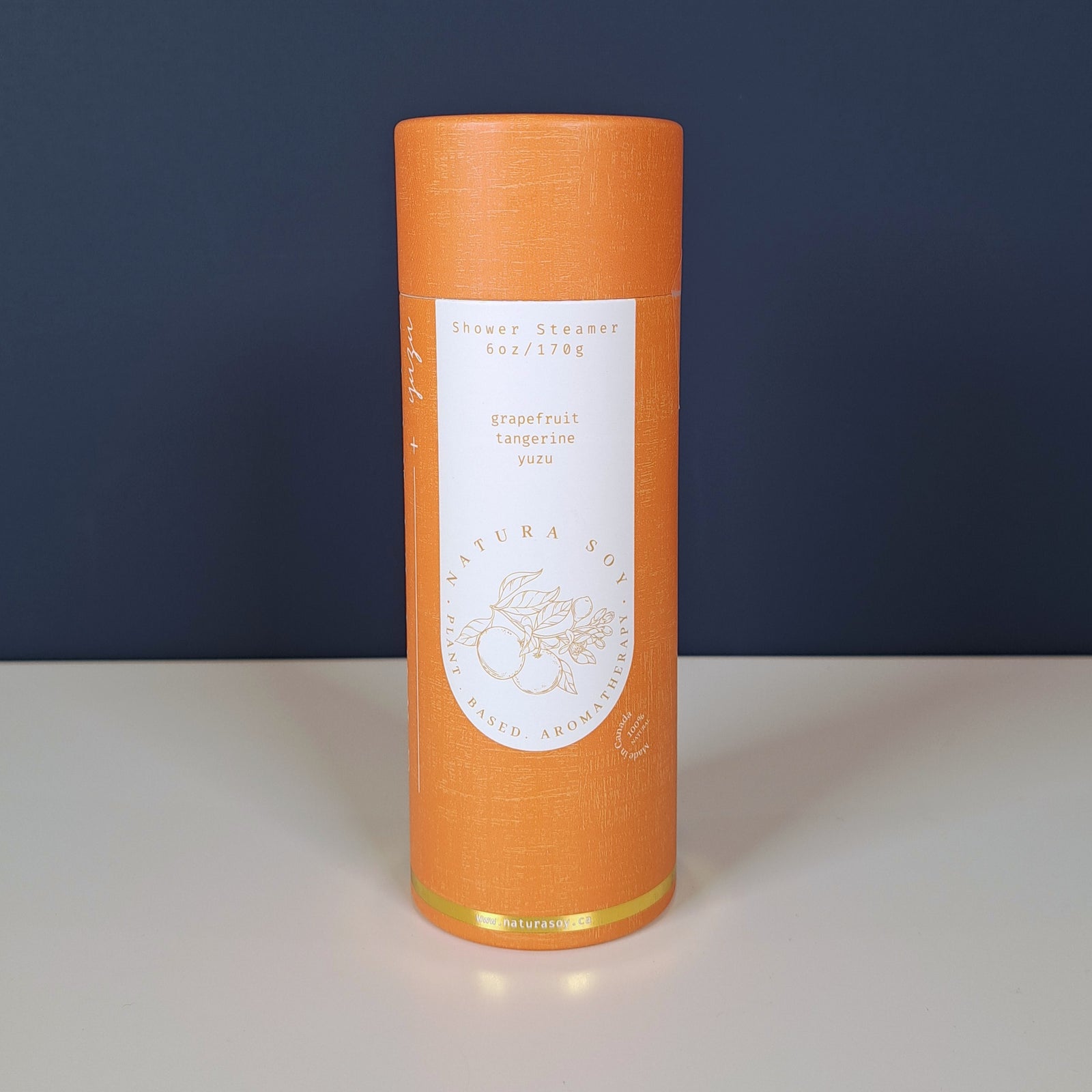 Grapefruit yuzu shower steamers Natura Soy