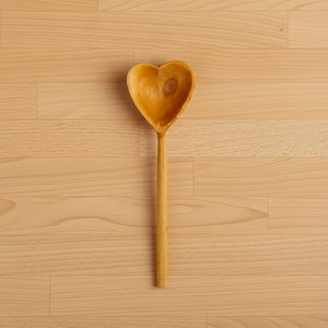 Hand-carved Heart Tea Spoon