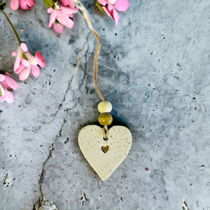 Handmade Heart Ornament