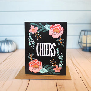 Hello Sweetie Cheers Card on deck