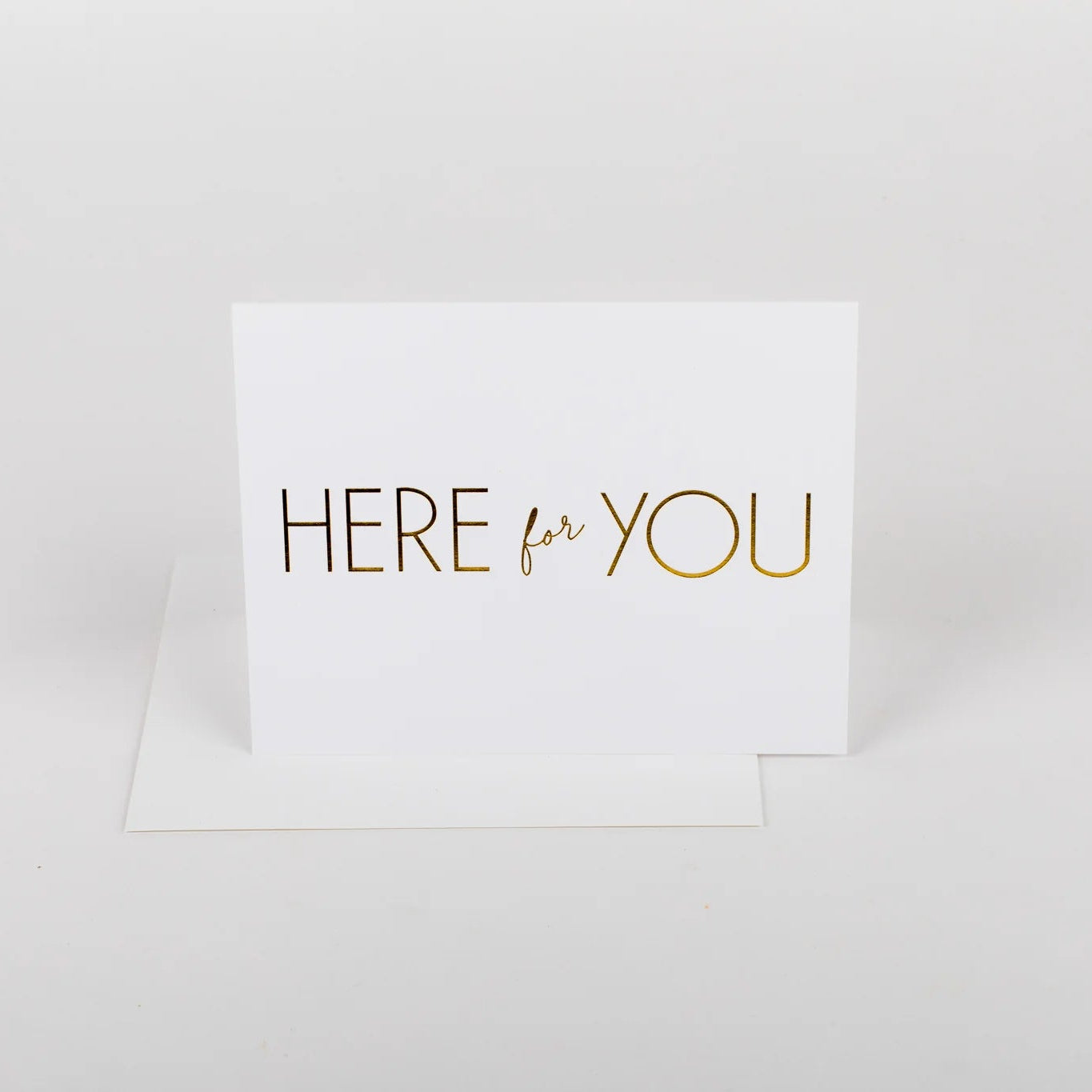 Here For You Card