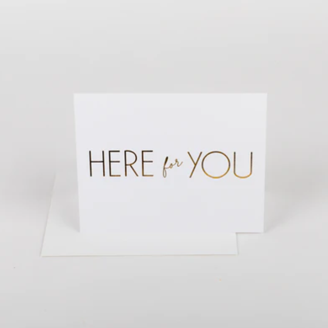 Card - Here for You