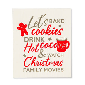 Swedish dishcloths set of 2 - Holiday rules
