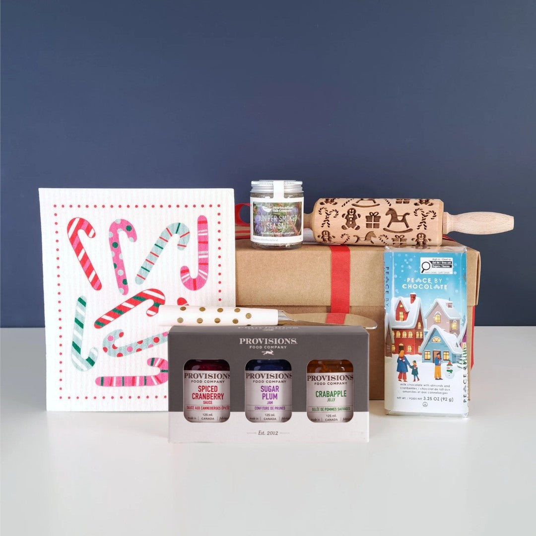 Home for the Holiday Christmas Gift Basket