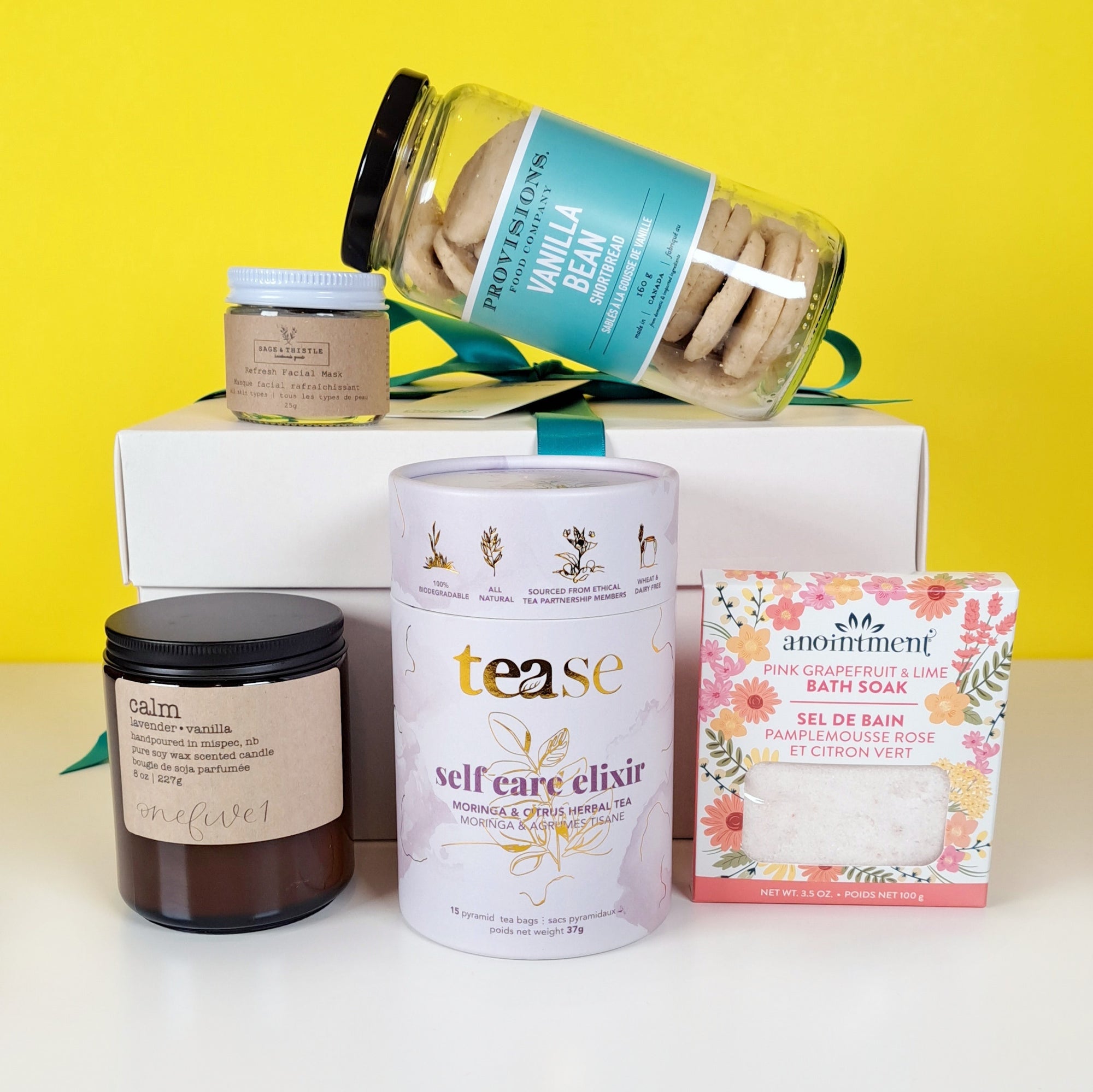 Hug in a Box: Thinking of You Gift Basket, Sympathy Gift Basket