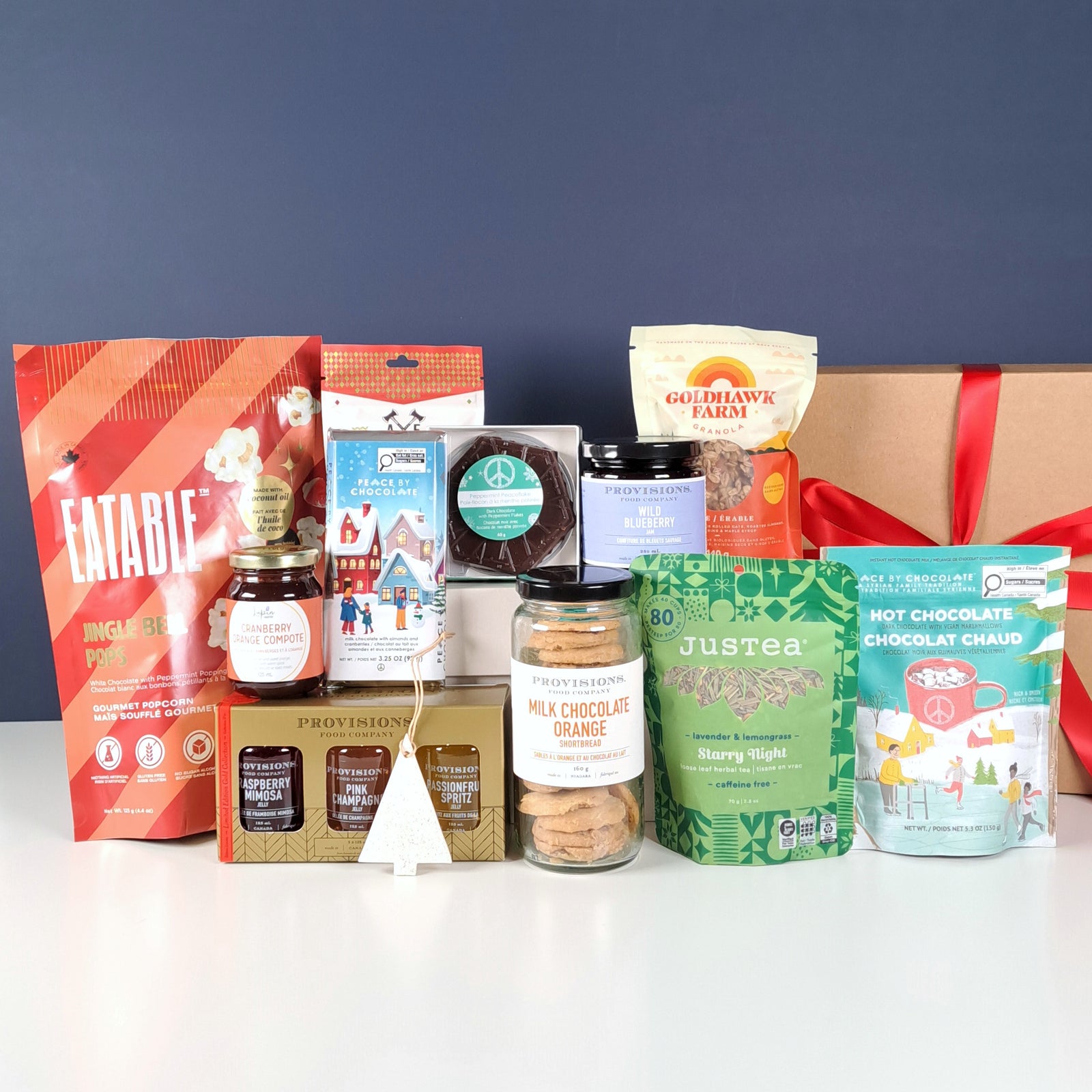 Canadian Christmas Gift Basket - Jingle all the Way
