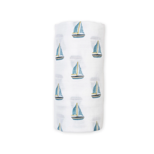 Swaddling Blanket - Sailboats
