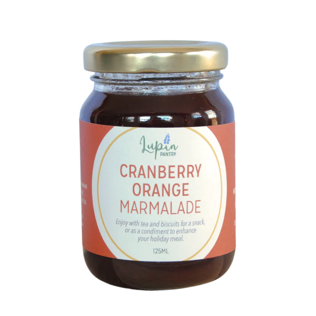 Lupin Cranberry Orange Compote