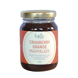 Lupin Cranberry Orange Compote