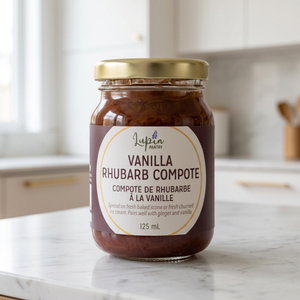 Vanilla Rhubarb Compote