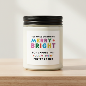 Soy candle - Merry and Bright