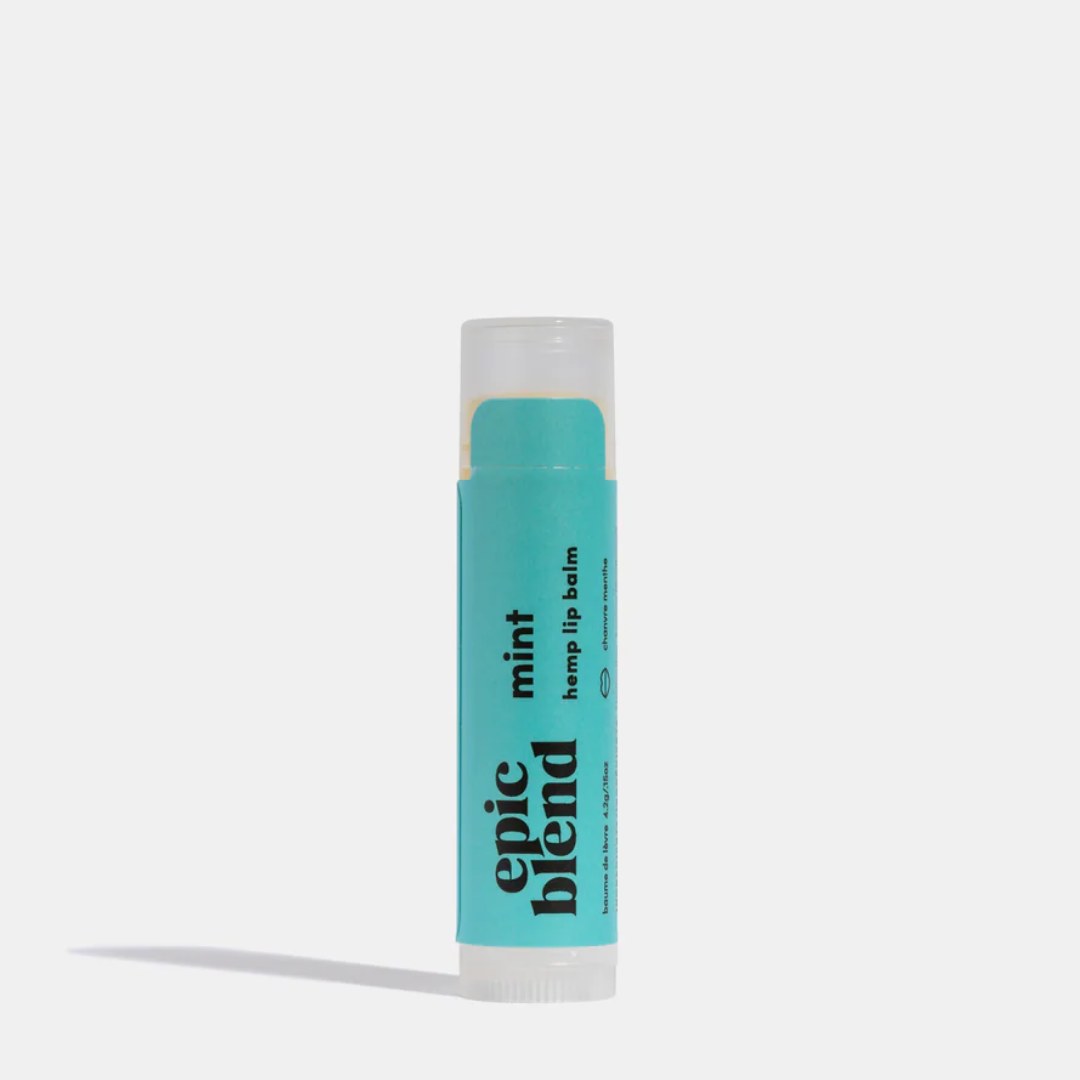 Mint hemp lip balm