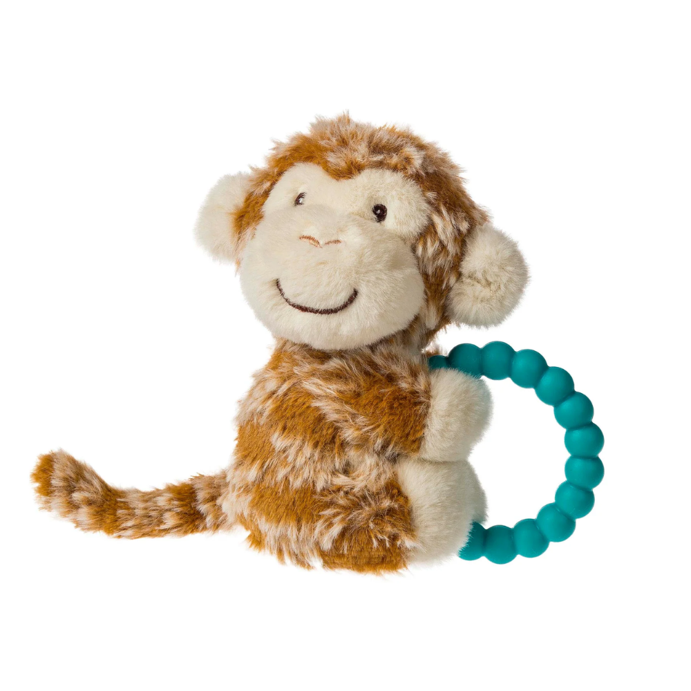 Monkey teether rattle