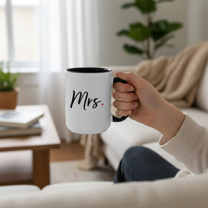 Mrs Mug Pretty by Her in woman's hand