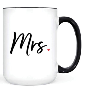Mr and Mrs mugs - Pretty by Her