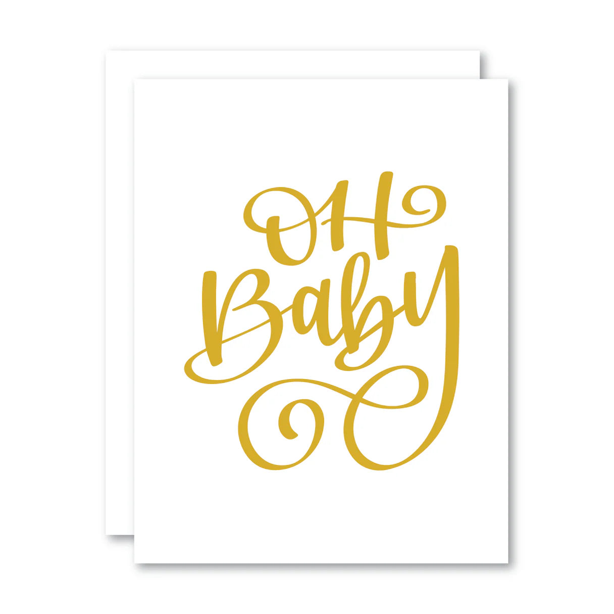 Oh Baby Card Stevie and Bean