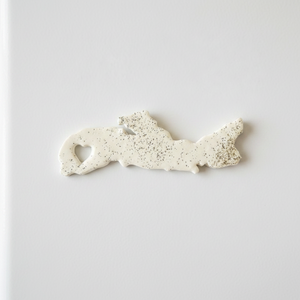 Nova Scotia fridge magnet with white background