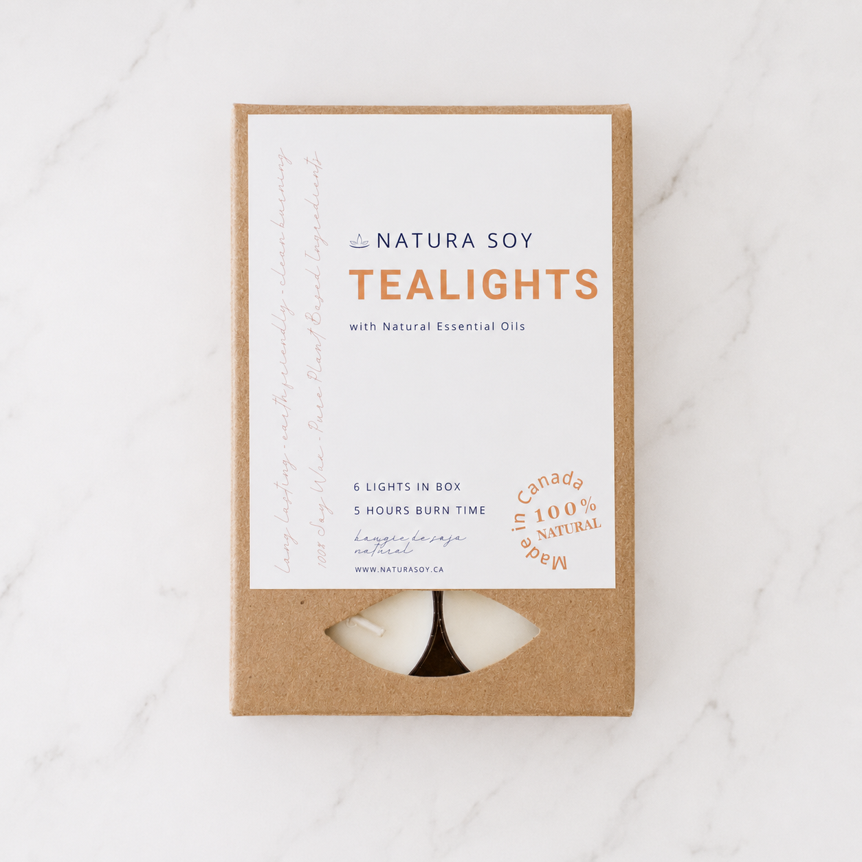 Natura Soy Tealights